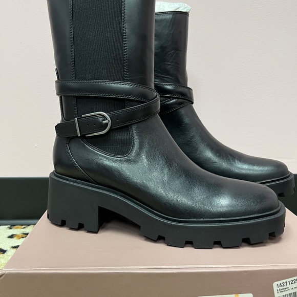 Franco Sarto Women's Emerson Lug Sole Ankle Boot NIB - Picture 4 of 6